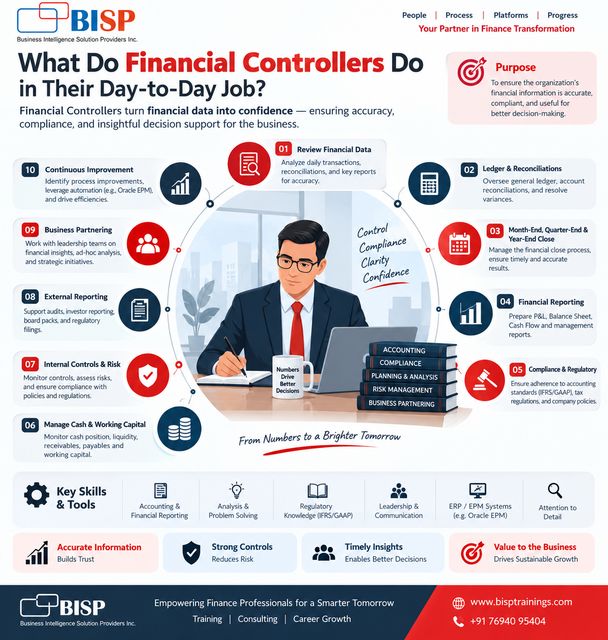 Financial controllers moving into EPM